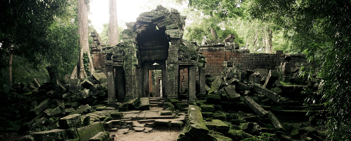 Ruiny Angkorských paláců, Kambodža