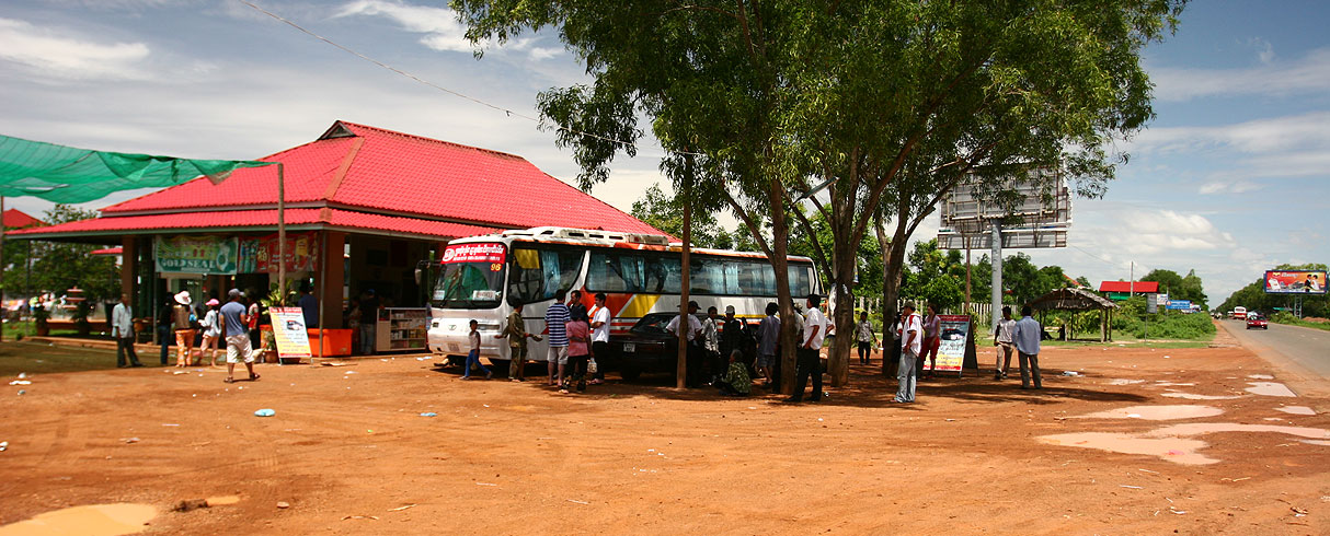 Cesta ze Siem Reap do Phon Penh, Kambodža