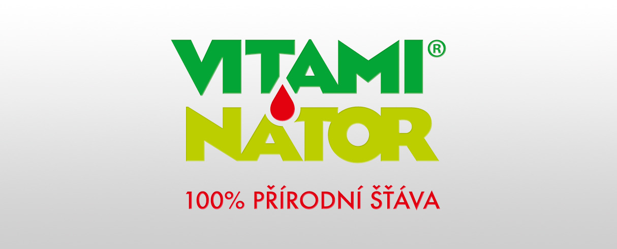 Logotyp Vitaminátor - 100% ovocná šťáva